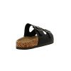 Darkness Sandalia Casual Dama C/dos Tiras C/hebilla Suela Baja / Negro Negro