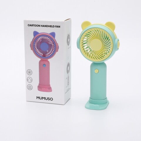 VENTILADOR DE MANO CARICATURA (A BATERÍA/VERDE) VENTILADOR DE MANO CARICATURA (A BATERÍA/VERDE)