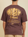 T-SHIRT AZORES RUSTY MarrÓn