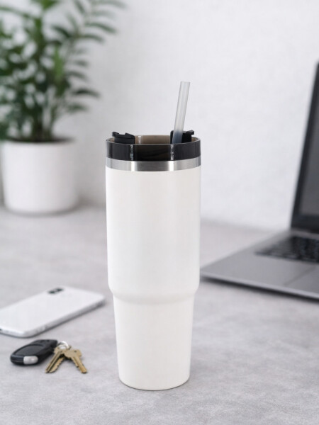 VASO TERMICO BEIGE (V)