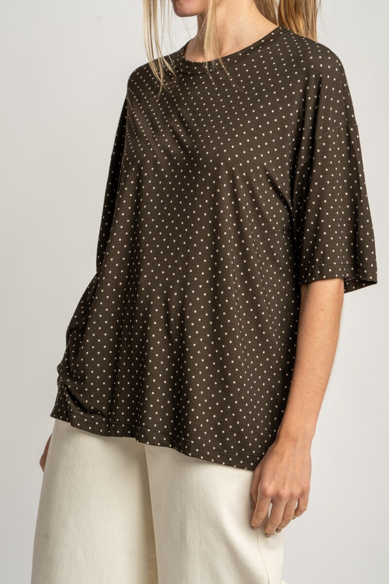 Remeron Lunares Chocolate