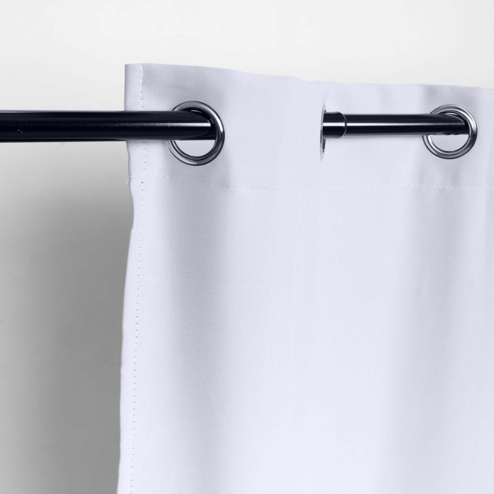 CORTINA C/ARGOLLAS POLIESTER GRIS COLBIE 140*260