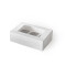 Caja para Cupcakes Blanca x6
