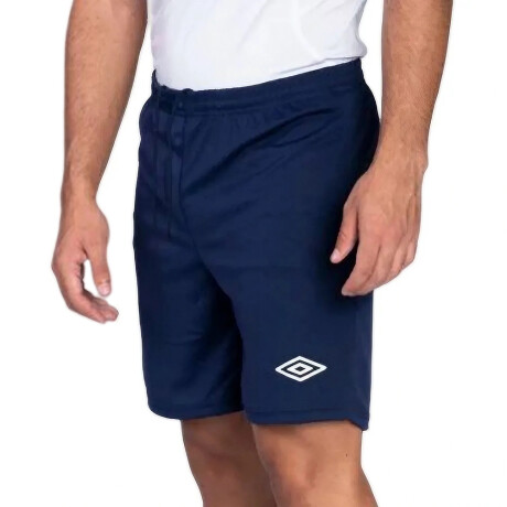 Short Umbro Fútbol - Black/blue/white Dark Blue