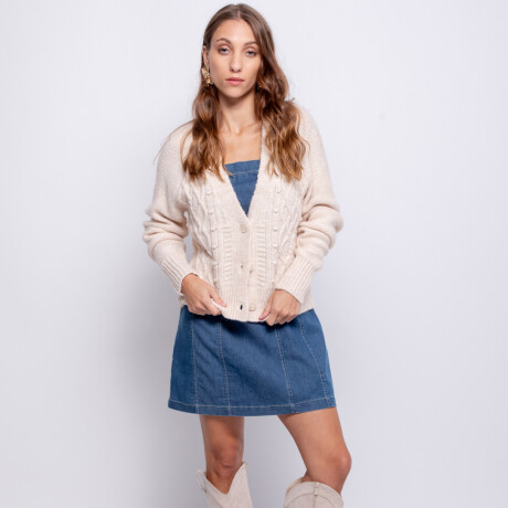 CARDIGAN MELODIA Natural