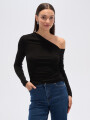 Tops Rosera Negro
