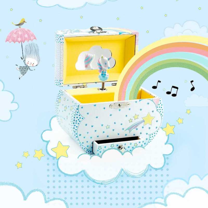 Caja Musical Unicornio Djeco Caja Musical Unicornio Djeco
