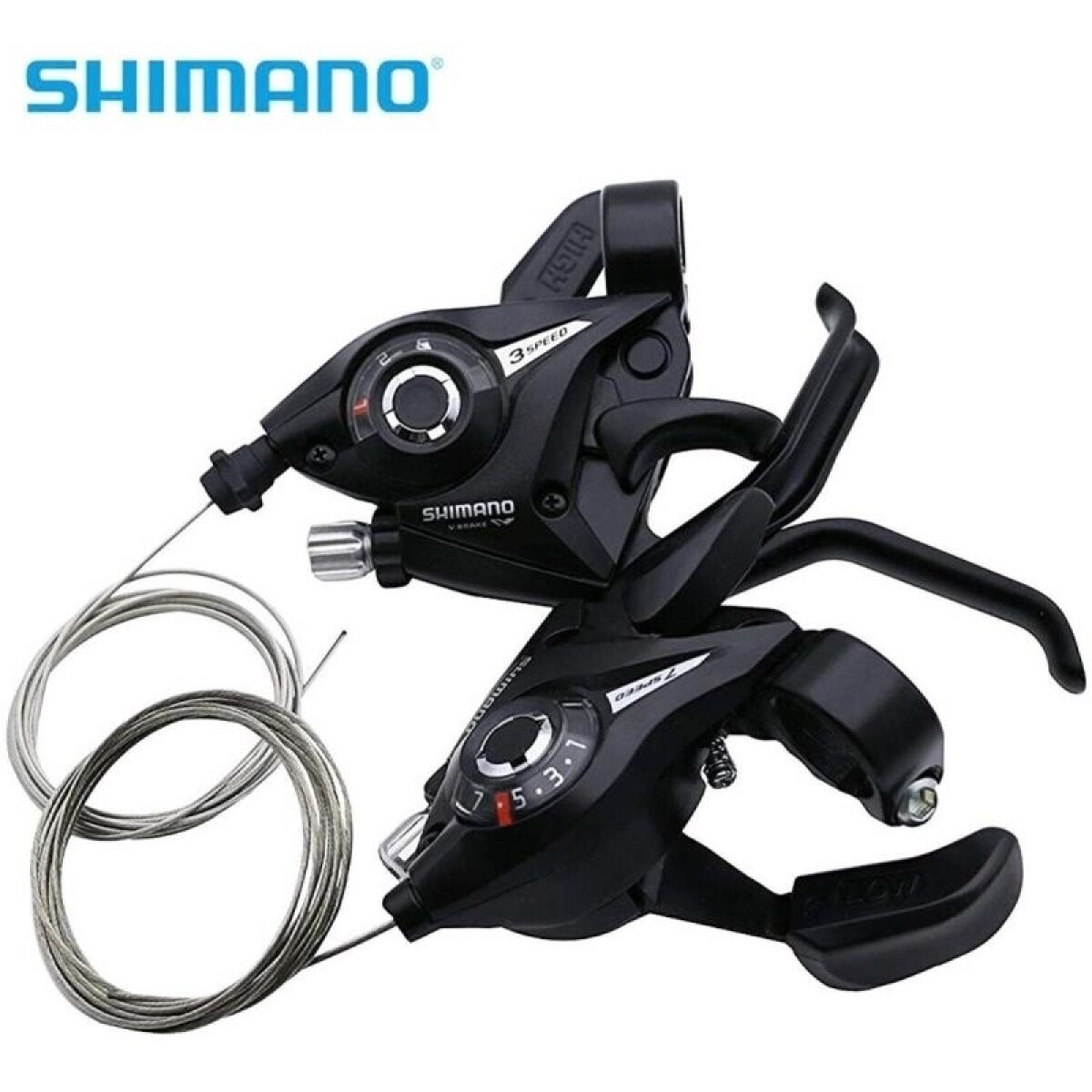 Leva Bici Mtb Par Shimano St-ef500 ( 21 V ) Shifters 