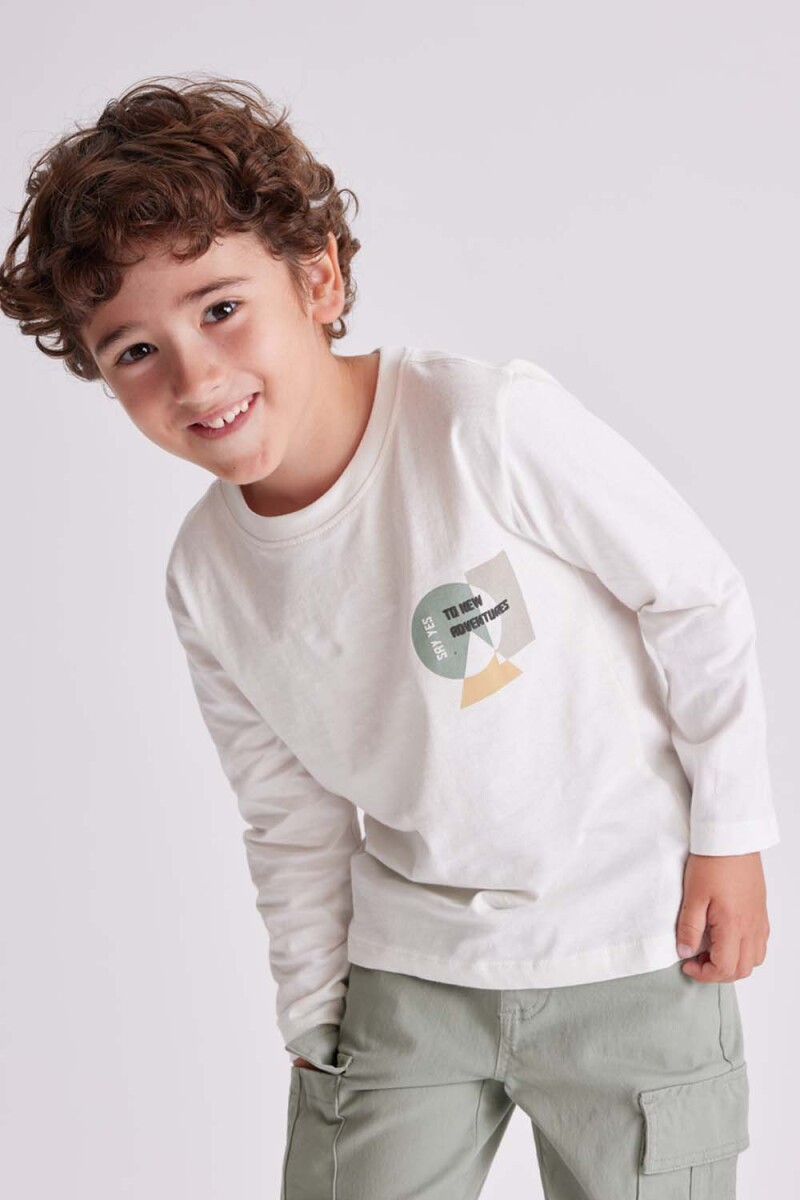 Remera manga larga Crudo
