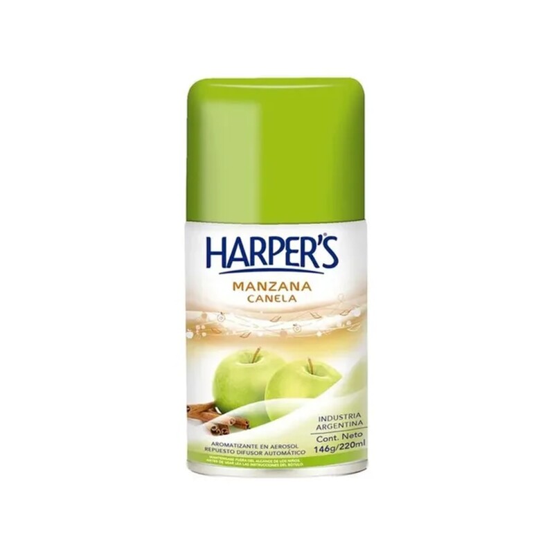 HARPERS AERO MANZANA CANELA 220ML Harpers Aero Manzana Canela 220ml