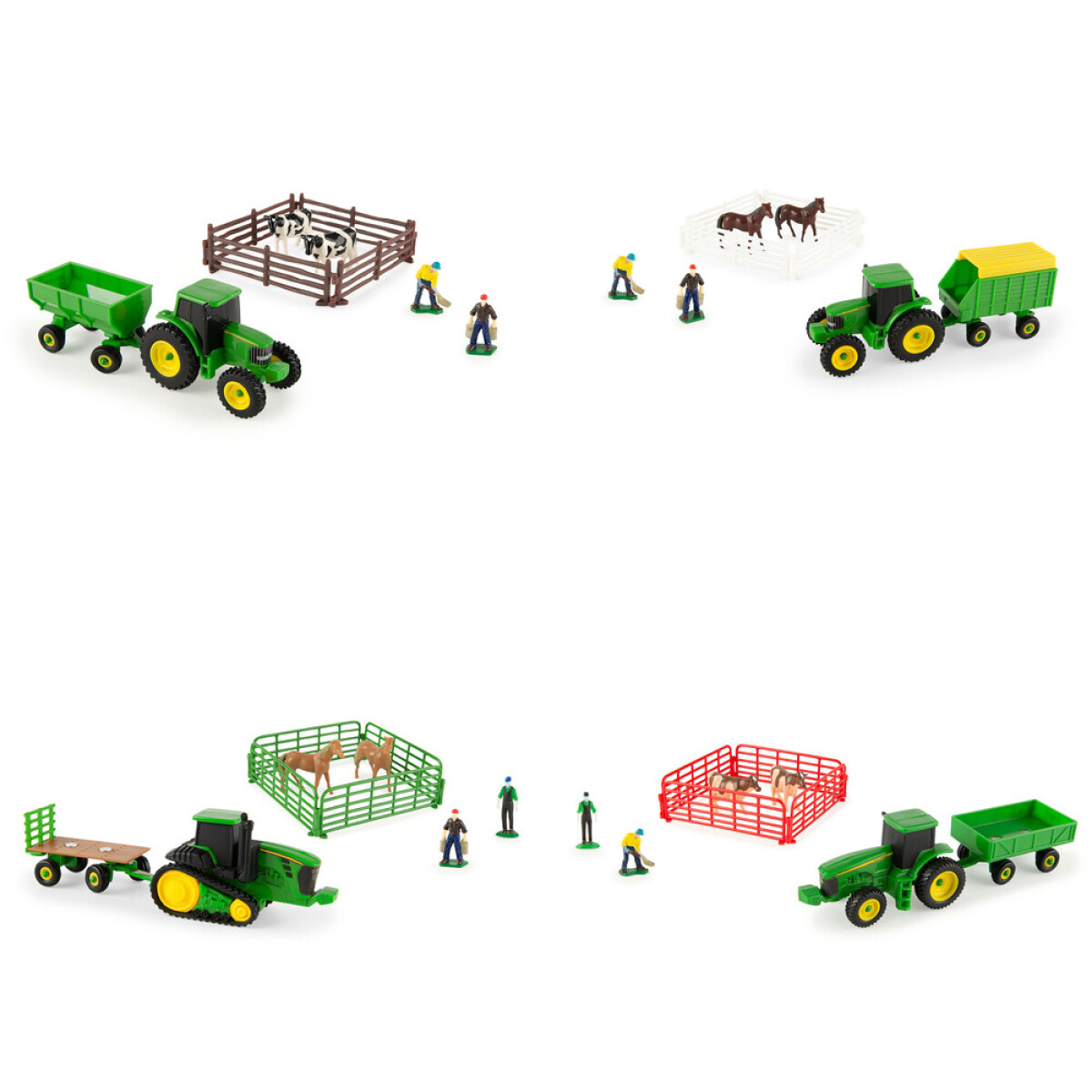 Set de 10 pcs Mi granja - marron 