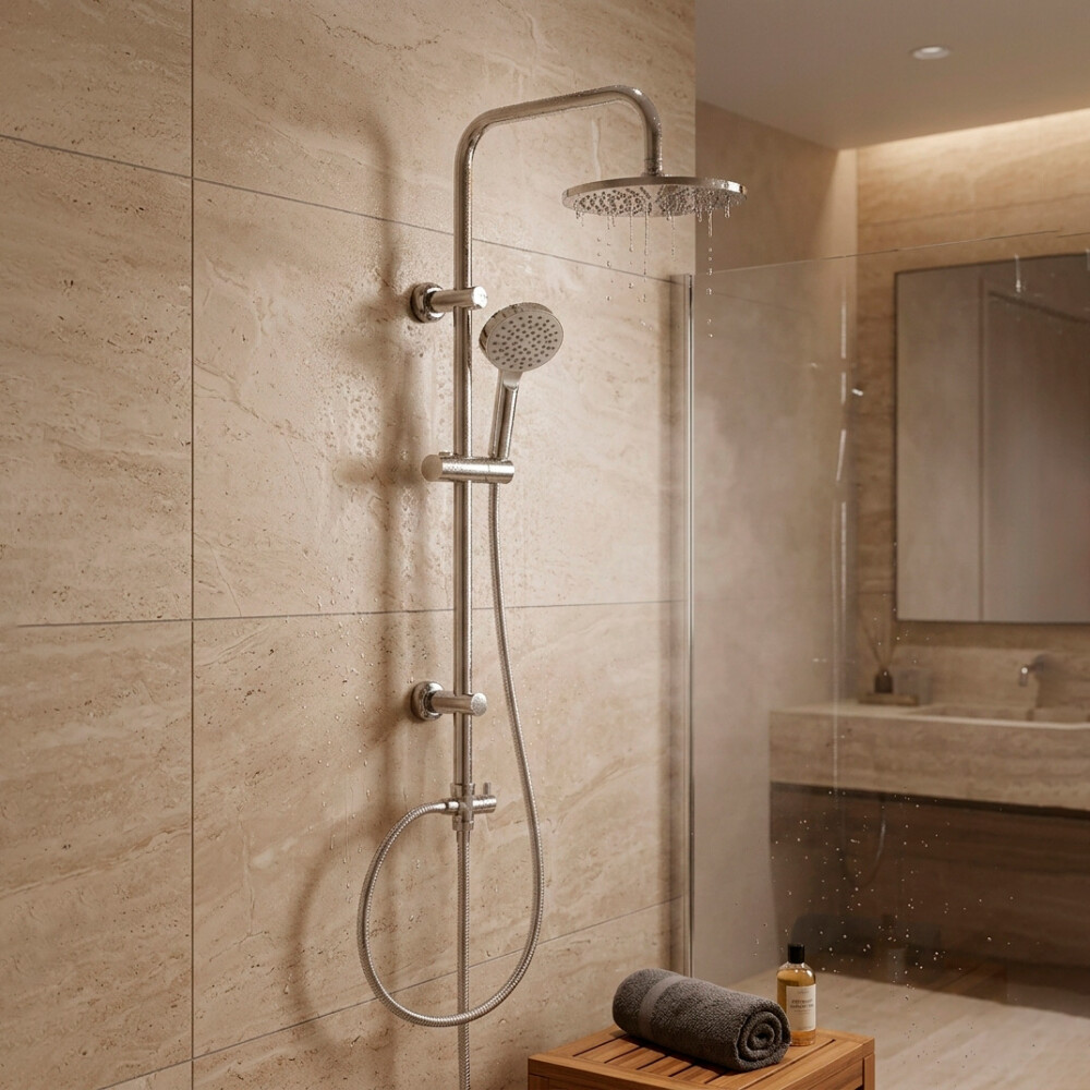 WICO BARRAL CROMADO S/DUCHA Wico Barral Cromado S/ducha