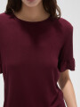 Remera Hagrid Cereza Oscuro