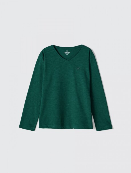 BUZO INFANTIL VERDE