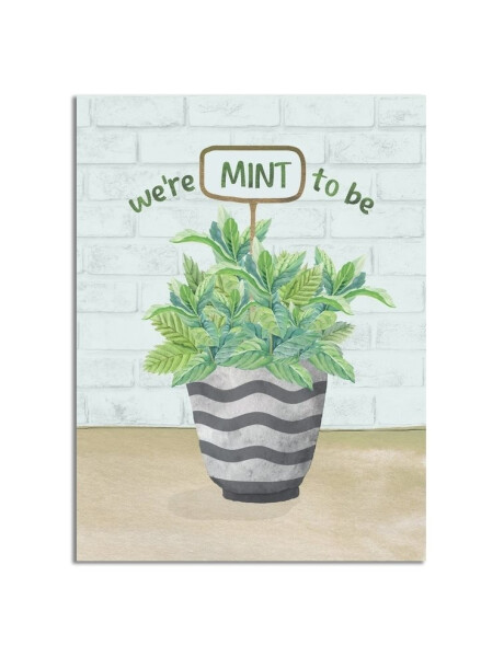 CUADRO CANVAS 30x40cm MINT CUADRO CANVAS 30x40cm MINT