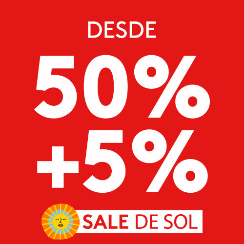 DESDE 50+5 SALE DE SOL