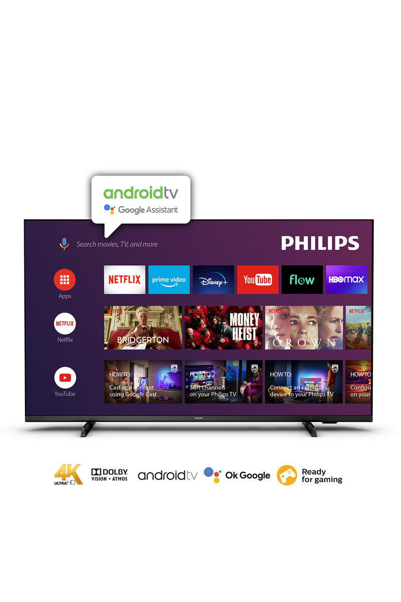 Smart Tv 50" Philips Android 4K 