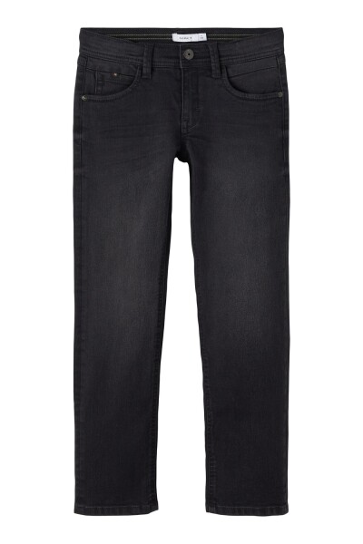 Jeans Regular Fit Black Denim