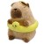 Peluche Capibara con Ropa y Acs Temáticos Vacaciones Atrix Color Marrón Amarillo Salvavidas