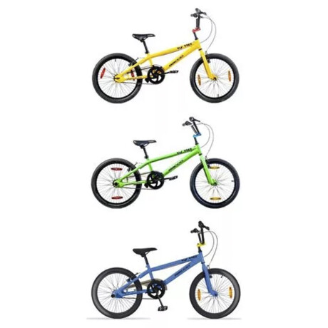 Bicicleta Baccio Fly Free BMX rodado 20 con picadores Azul