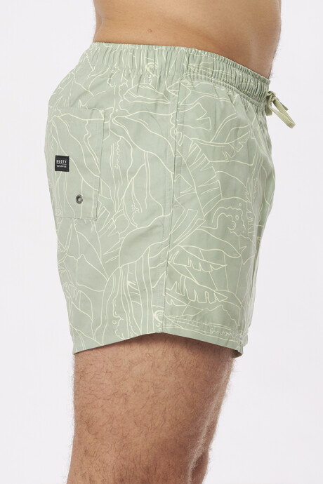 SHORT LUBY RUSTY Verde Claro