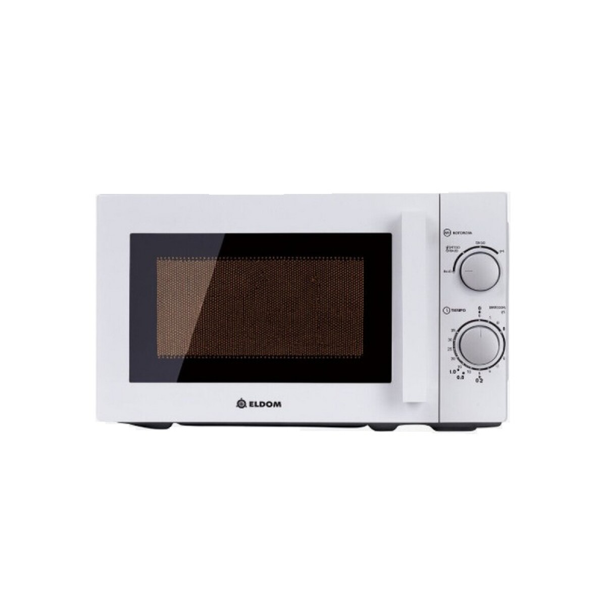 MICROONDAS ELDOM 20 Lts. PERILLERO BLANCO 