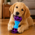 Juguete Morder Perros Gatos Limpieza Dental Golosinas Premio Color Celeste Violeta