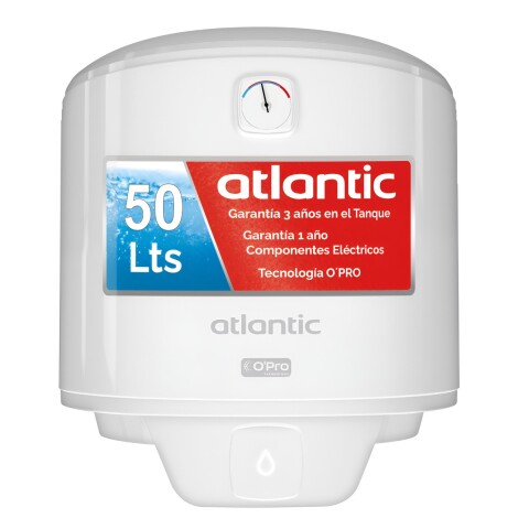 Calefón Termotanque Atlantic 50l Eficiencia A Blanco Calefón Termotanque Atlantic 50l Eficiencia A Blanco