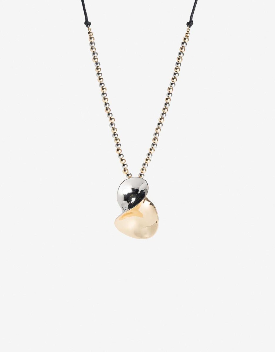 Collar Largo Dije Biplating 
