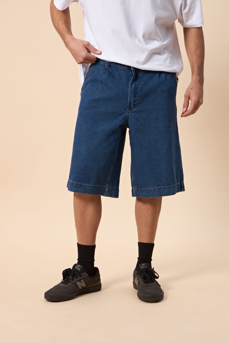 BERMUDA UP - AZUL MEDIO JEAN 