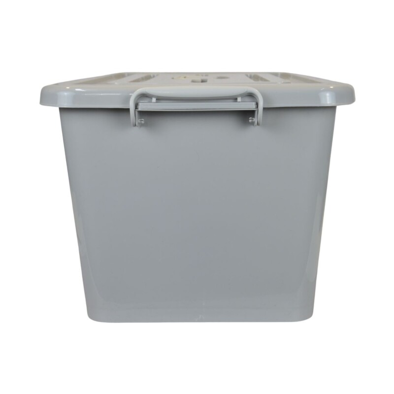 Set x2 caja organizadora 80L GRIS