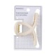 Pinza de cabello blanco