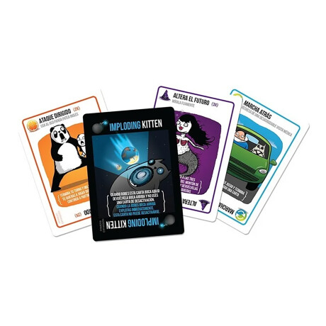 Expansión Juego De Mesa Exploding Kittens Imploding Kittens +6 001