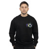 BUZOS ACTIVE HODDIE CON ESTAMPA Unisex - XC02 Negro