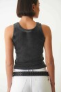 Musculosa Basic Gris