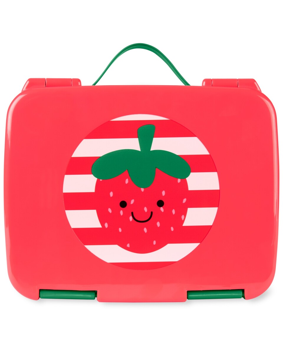 Lonchera caja bento, diseño frutilla 