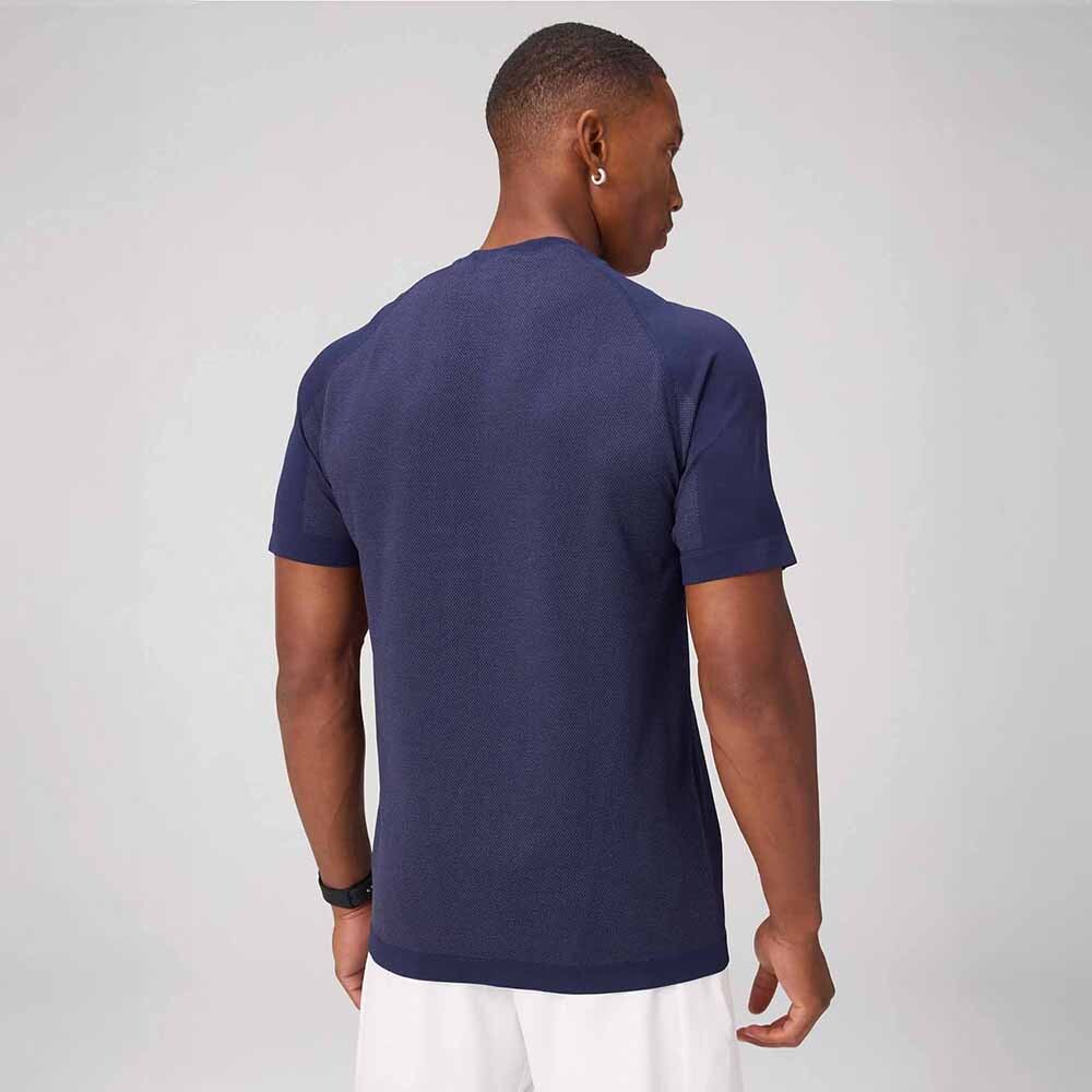 Polo Manga Corta Fit The Training Day Tee Hombre Deep Navy