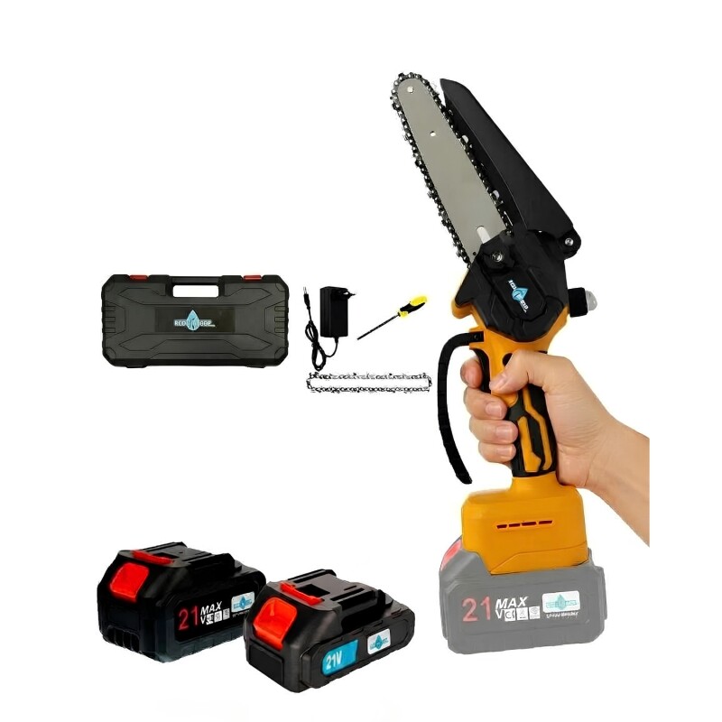 Motosierra Inalámbrica Ecodrop MAX + 2 Baterías + cargador Motosierra Inalámbrica Ecodrop MAX + 2 Baterías + cargador
