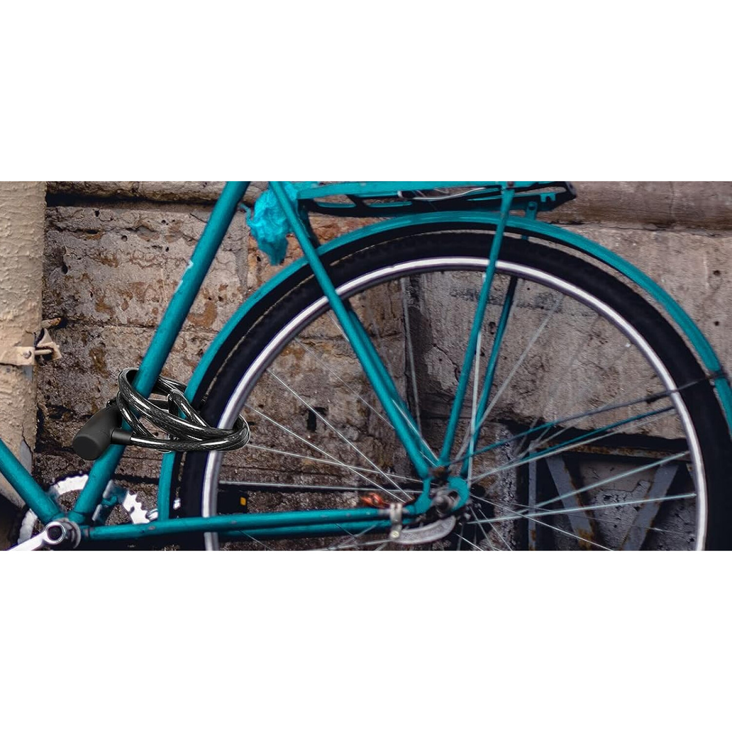 Cadena Gruesa Bicicleta Moto Candado Tranca Antirrobo - Llave — El