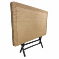 Set Mesa plegable + 6 Sillas Babel Beige