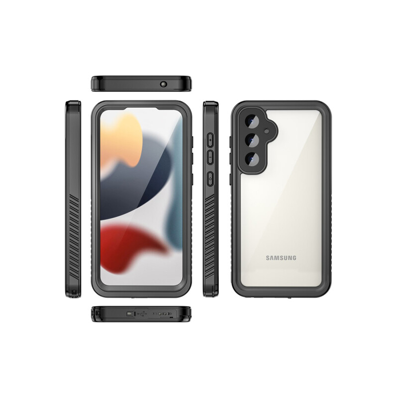 Protector rígido 360ª Samsung Galaxy S23 FE bordes color negro Protector Rígido 360ª Samsung Galaxy S23 Fe Bordes Color Negro