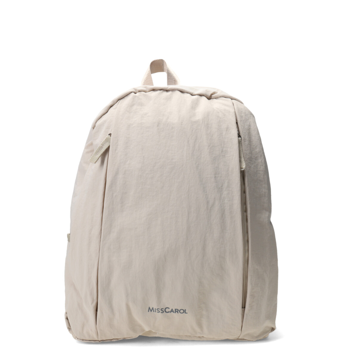 Mochila Miss Carol De Tela MissCarol - Beige 