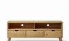 Rack 3 Cajones Madera - Linea Dublin Marrón