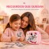 Cámara Infantil Instantánea Gatito con Doble Lente y Selfie ROSA