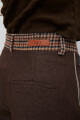 PANTALON GLEN MARRON