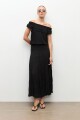 Blusa bardot negro