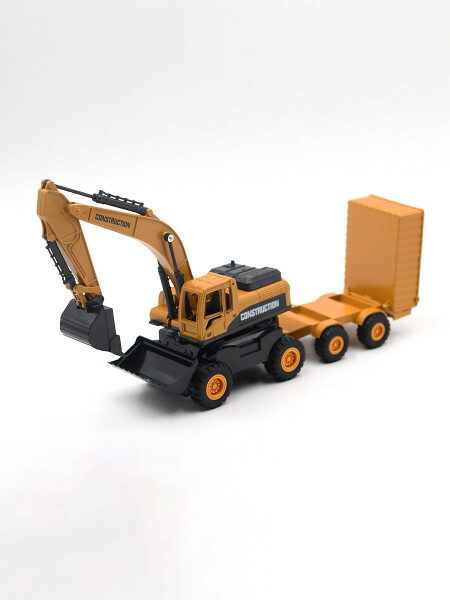 EXCAVADORA A FRICCION AMARILLO