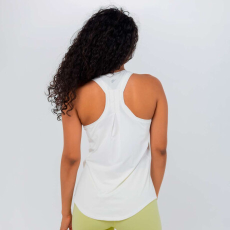 Remera Ztek Roy Tank Top de Mujer blanco