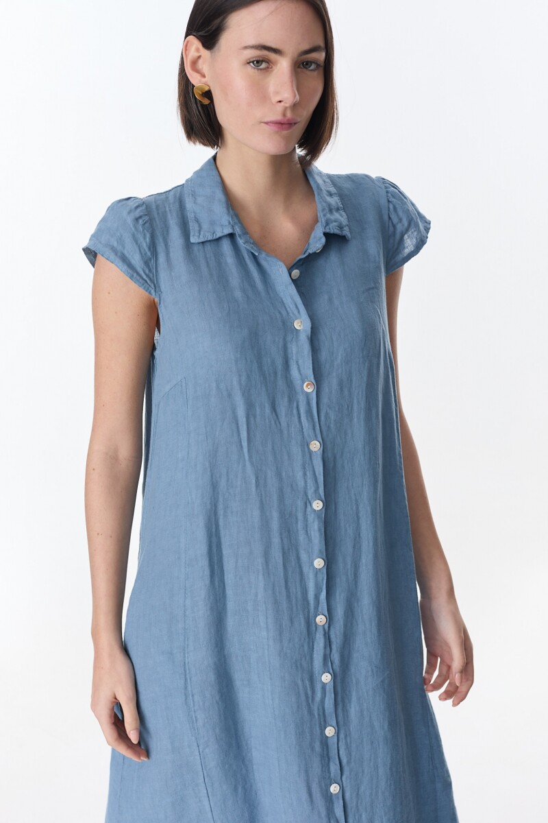 Vestido New Budha Azul