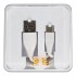 Cable De Datos Carga Usb Tipo C 1 Metro Goldtech Color Variante BLANCO
